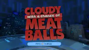 Cloudy With A Chance of Meatballs (USA) screen shot title